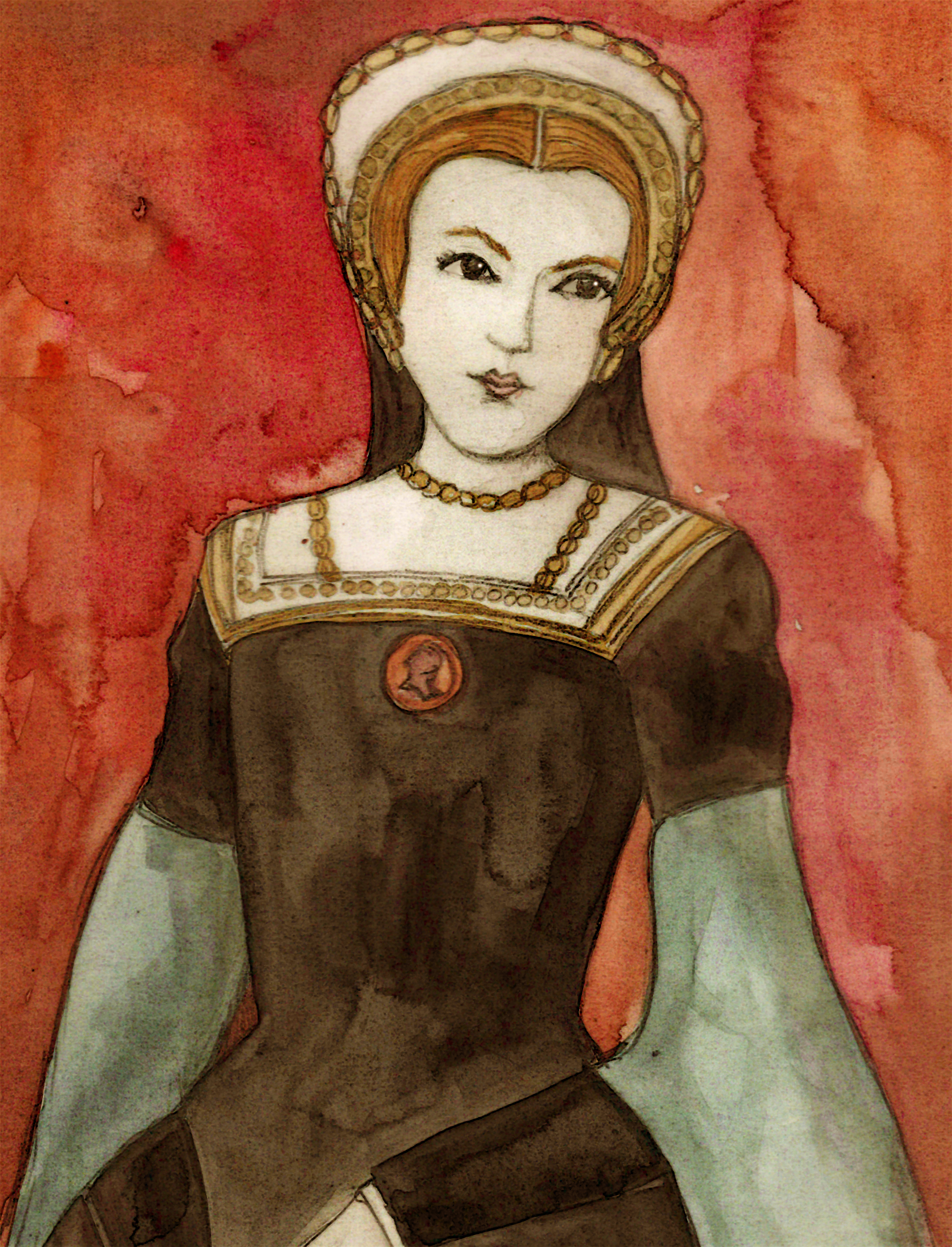 Lady Rochford | Lisa Graves Illustrator